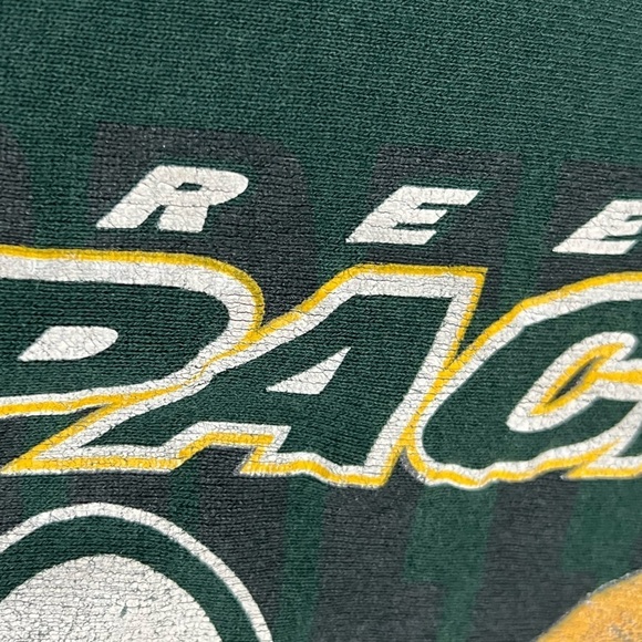 Vintage Green Bay Packers NFL Football Sports 1990s Crewneck Sweatshirt - Picture 3 of 7